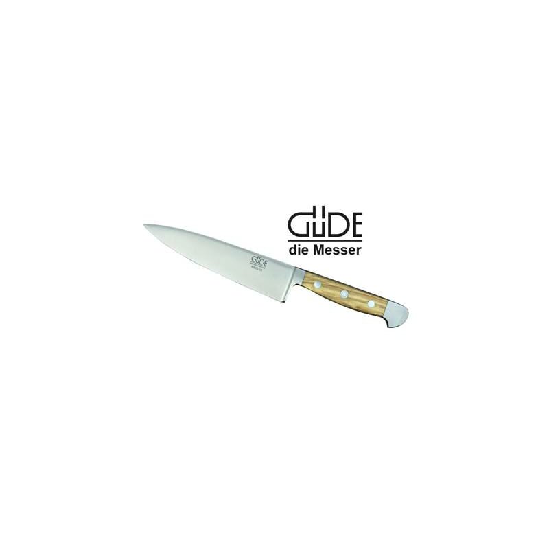 Gde Kochmesser geschmiedet 21 cm, Serie Alpha Olive