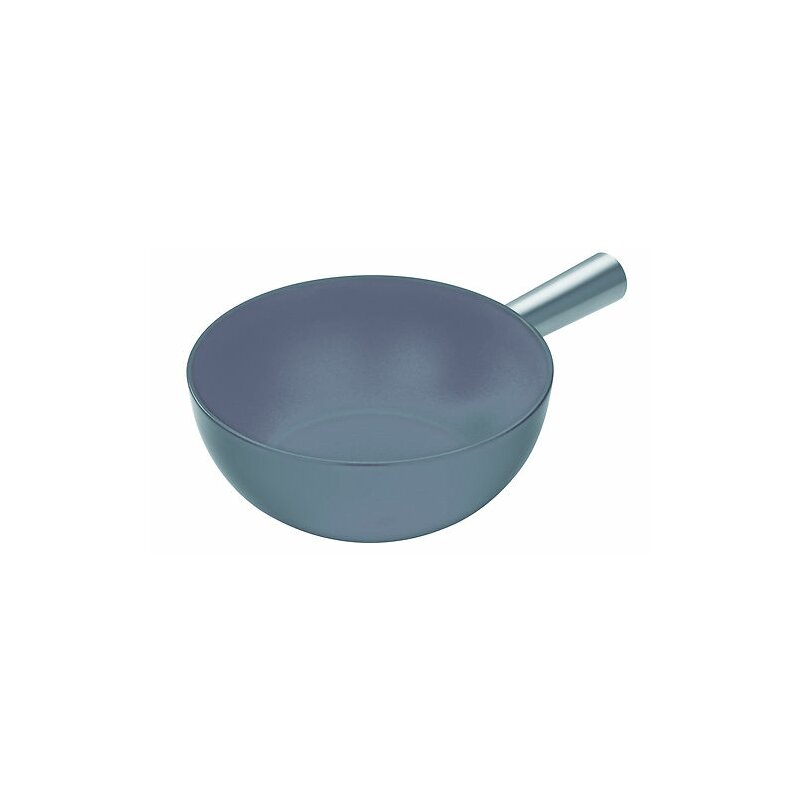 Kuhn Rikon Ksefonduetopf Caquelon aus Aluminium  23 cm in Schwarz