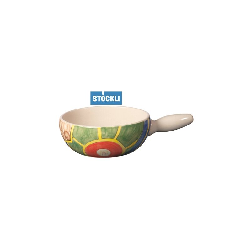 Stckli Ksefondue handbemalter Caquelon Colors  23 cm