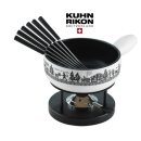 KUHN RIKON Caquelon Käse Fondue Set Induktion...