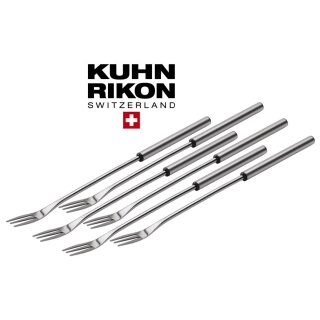 Kuhn Rikon Fondue Gabeln mit Edelstahlgriffen 6-teilig