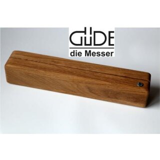 Güde Messerblock Messerhalter aus Eiche für Messer bis 32 cm Klingenlänge