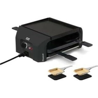 Stöckli Raclette + Pizza Grill Four4 Basisgerät + Keramikschalenset Neu!