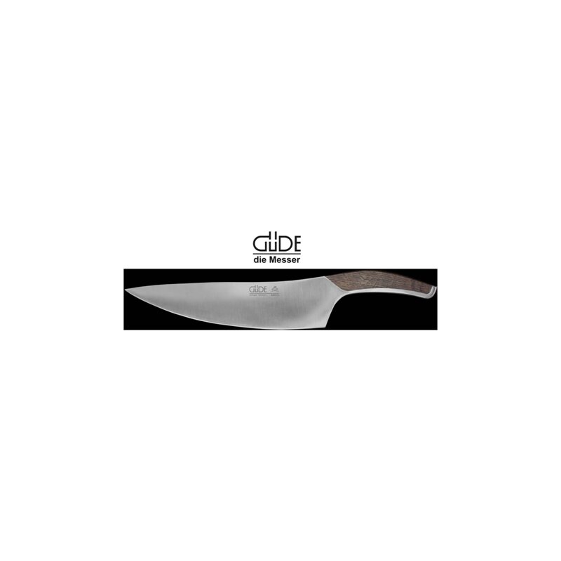 Güde Messer Kochmesser Synchros 23 cm, Griff aus Räuchereiche #S805/23
