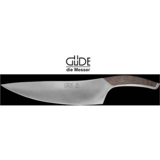 Güde Messer Kochmesser "Synchros" 23 cm, Griff aus Räuchereiche #S805/23