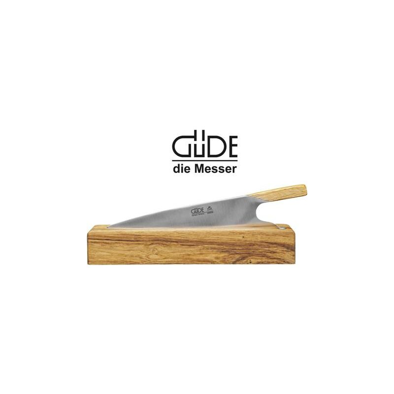 Güde The Knife Eichen Holzgriff und Messerblock aus Eiche
