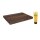 BOOS BLOCKS BLACK WALNUT Schneidebrett Walnuss 61 x 46 x 4 cm mit gratis Pflegecreme BB31