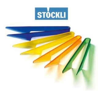 Stöckli Raclette und Grill Zangen Twist, bunt , 4 Stück