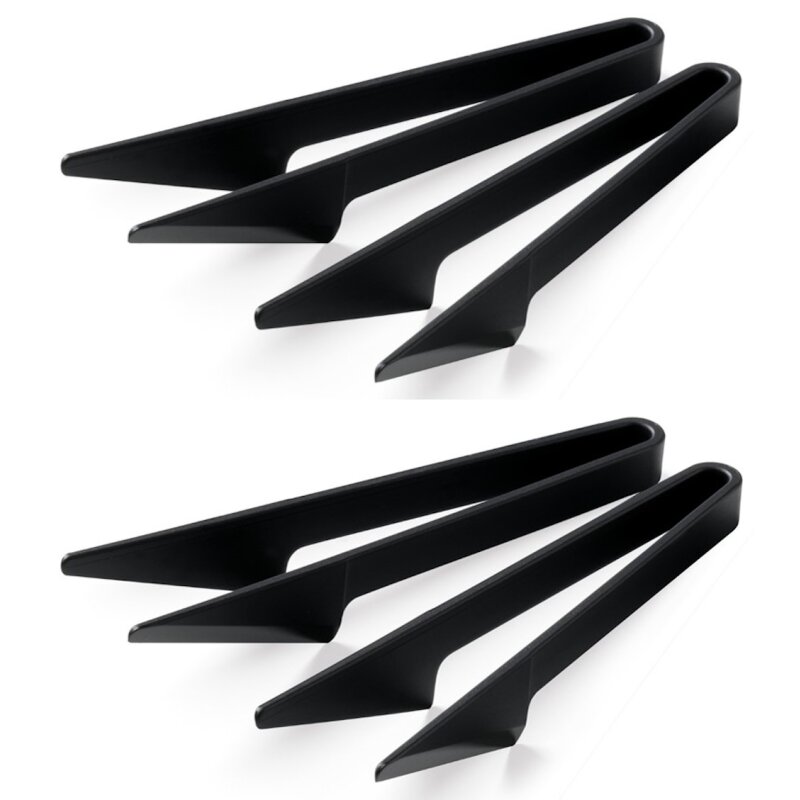 Stckli Raclette und Grill Zangen Twist, schwarz , 4 Stck