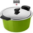 Kuhn Rikon HOTPAN Servier Kasserolle 2,0 L/Ø 18 cm in Grün