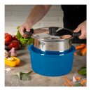 Kuhn Rikon HOTPAN Servier Kasserolle 2,0 L/Ø 18 cm in Blau