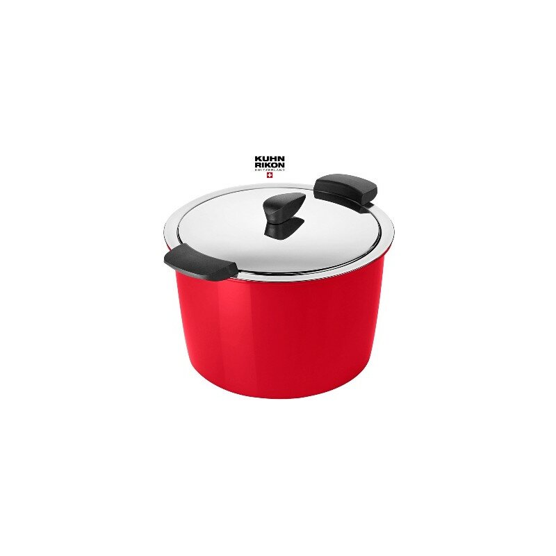 Kuhn Rikon HOTPAN Servier Kochtopf 5,0 L/ 22 cm in Rot - neue Farben