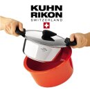 Kuhn Rikon HOTPAN Servier Kochtopf 5,0 L/Ø 22 cm in Rot - neue Farben