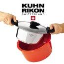 Kuhn Rikon HOTPAN Servier Kochtopf 5,0 L/Ø 22 cm in Rot