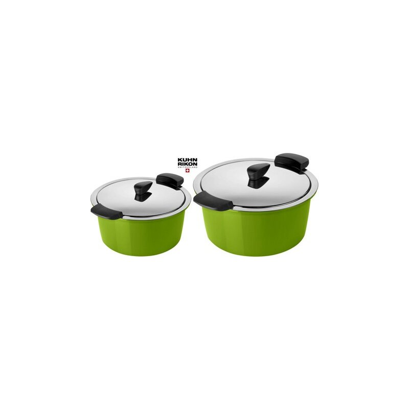 Kuhn Rikon HOTPAN Thermo + Energiespartopf Set 2,0 L, 3,0 L  in Grn - neue Farben