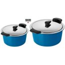 Kuhn Rikon HOTPAN Thermo + Energiespartopf Set 2,0 L, 3,0 L  in Blau