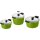 Kuhn Rikon HOTPAN Thermo+ Energiespartopf Set 2,0 L, 3,0 L, 5,0 L Grün