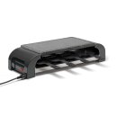 Stckli Raclette PIZZAGrill for8 Hotstone - fr 8 Personen in Anthrazit