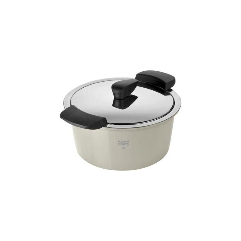 Kuhn Rikon HOTPAN Servier Kasserolle 2,0 L/ 18 cm - Trendfarbe Sand