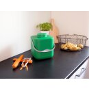 Stckli Komposteimer Pot mit Aktivkohlefilter in Grn 5 Liter + 2 Ersatzfilter
