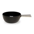 Stckli Ksefonduecaquelon Elgance Guss ,  21 cm, schwarz